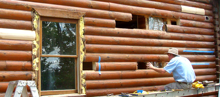 Log Home Repair Irwin County, Georgia
